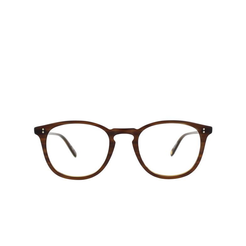 Garrett Leight KINNEY Eyeglasses MBT matte brandy tort - 1/3
