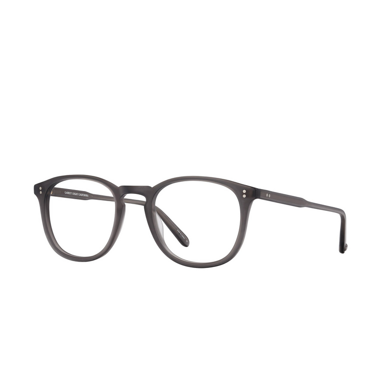 Garrett Leight KINNEY Eyeglasses MGCR matte grey crystal - 2/3