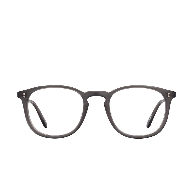 Garrett Leight KINNEY Eyeglasses MGCR matte grey crystal - 1/3