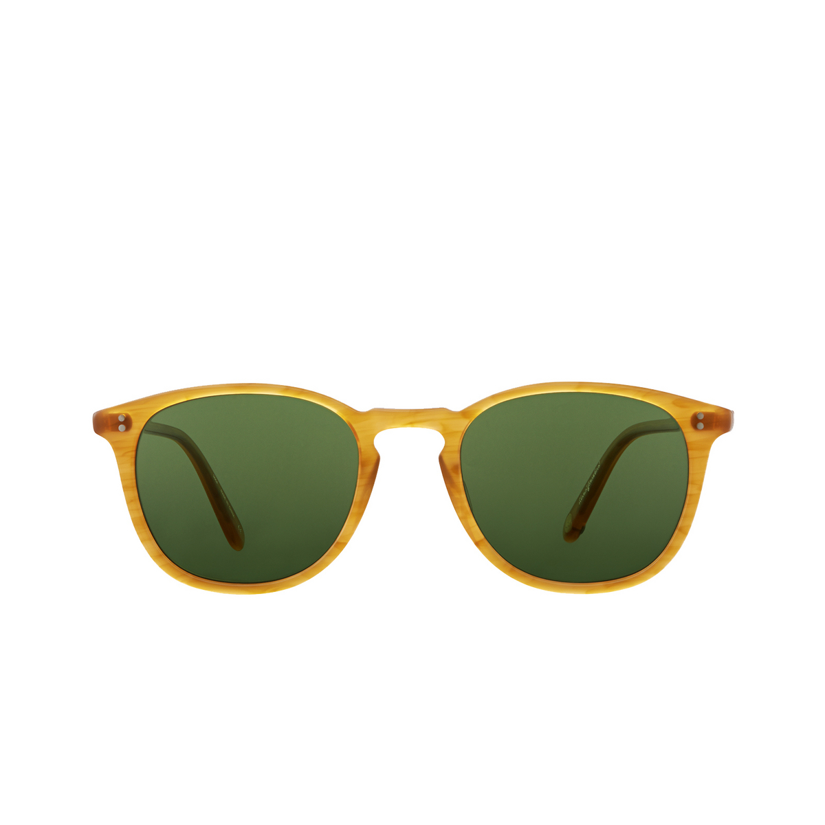 Garrett Leight® Square Sunglasses: Kinney Sun color Bt-pgn Butterscotch - product thumbnail 1/2
