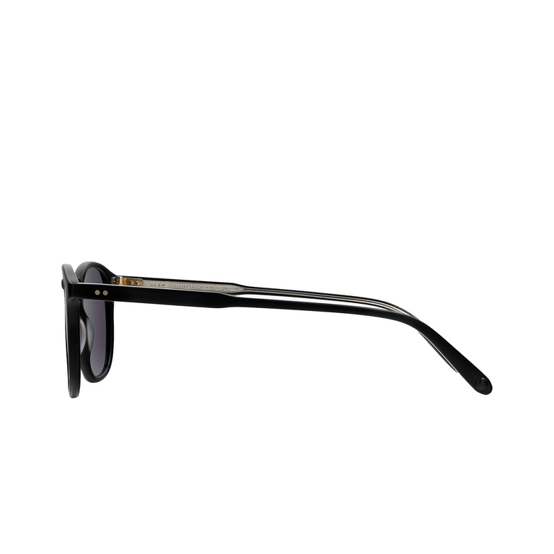Garrett Leight KINNEY Sunglasses MBK-SFBS matte black - 3/4