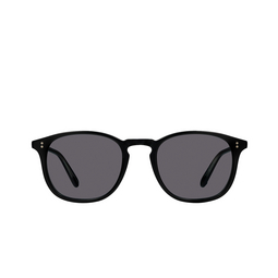 Garrett Leight® Square Sunglasses: Kinney Sun color Mbk-sfbs Matte Black 