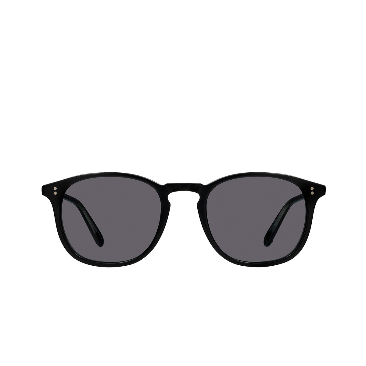 Garrett Leight KINNEY Sunglasses MBK-SFBS Matte Black - front view