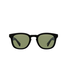 Garrett Leight® Square Sunglasses: Kinney X Sun color Bk-vvg Black 
