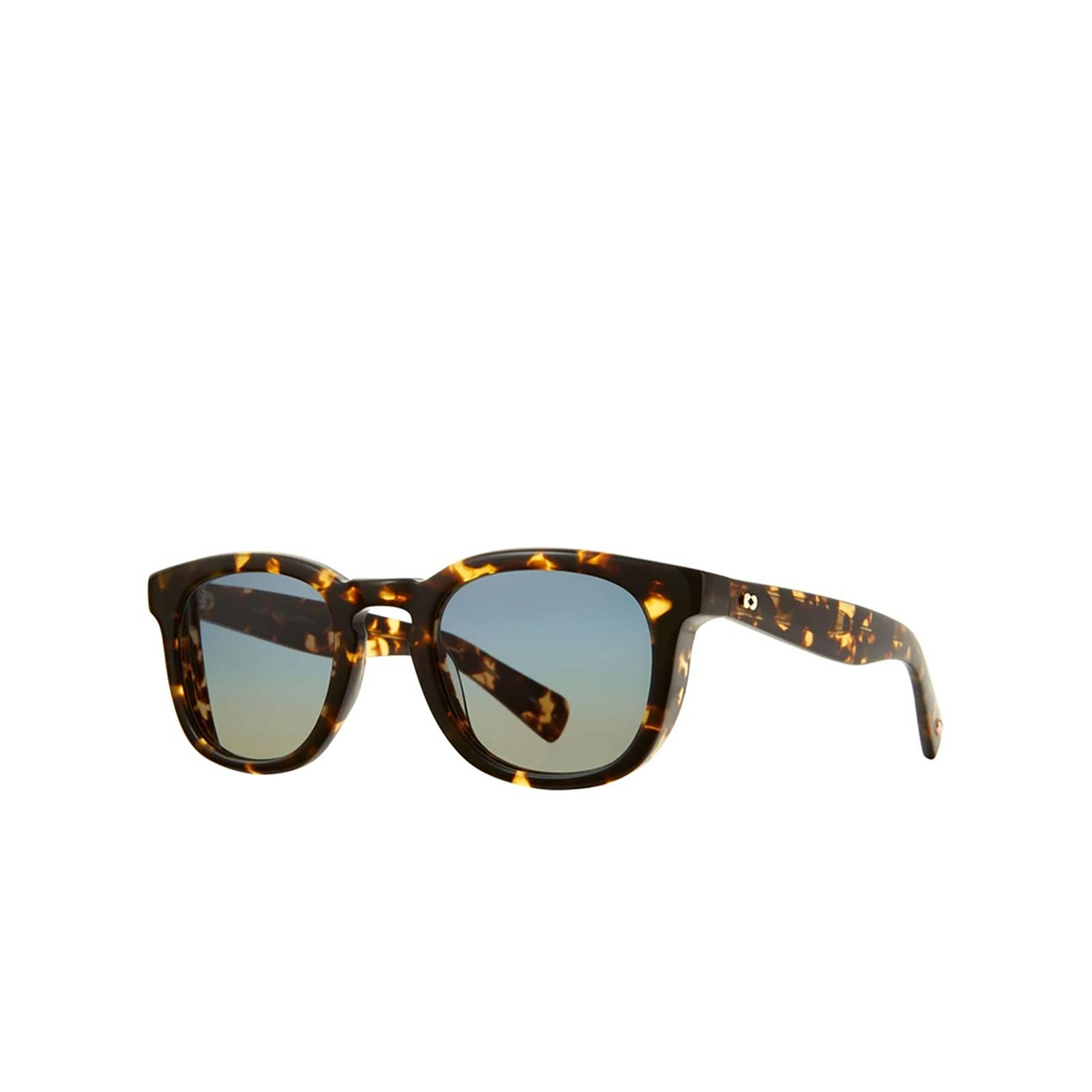 Garrett Leight KINNEY X Sunglasses TUT-SWPG Tuscan Tortoise - three-quarters view