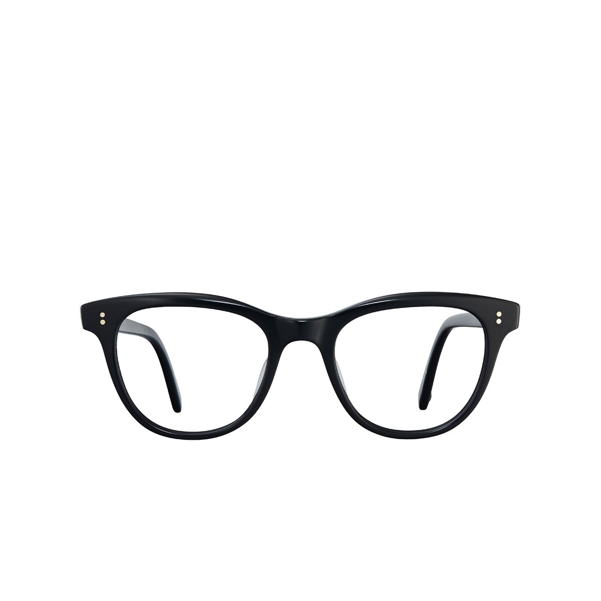 Garrett Leight LOYOLA Eyeglasses BK Black - front view