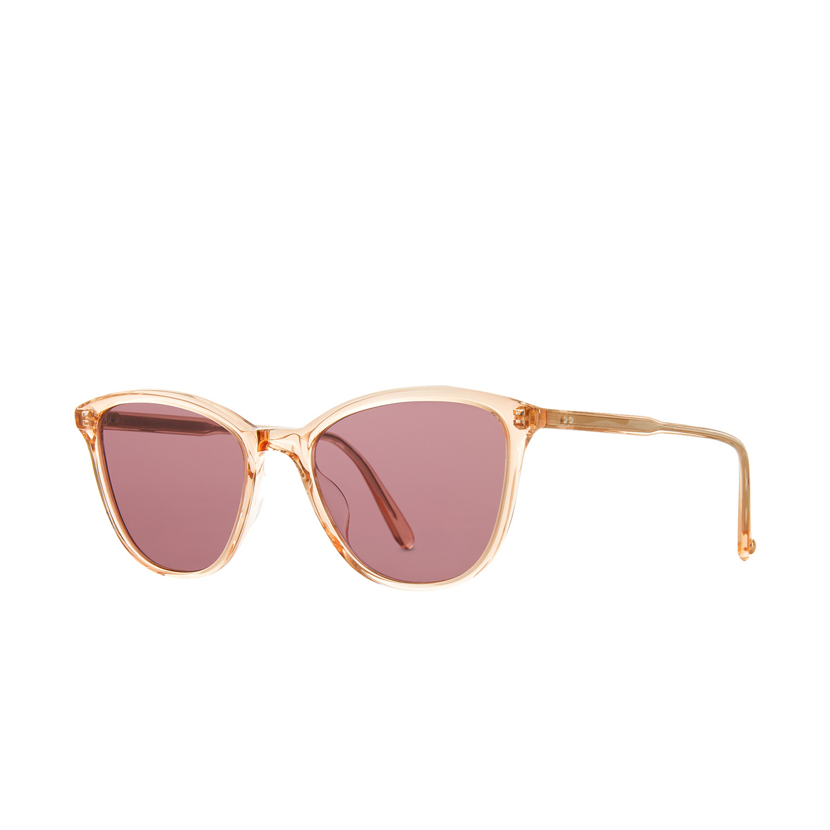 Garrett Leight® Cat-eye Sunglasses: Magician Sun color Pcy/sfli Pink Crystal - product thumbnail 2/2