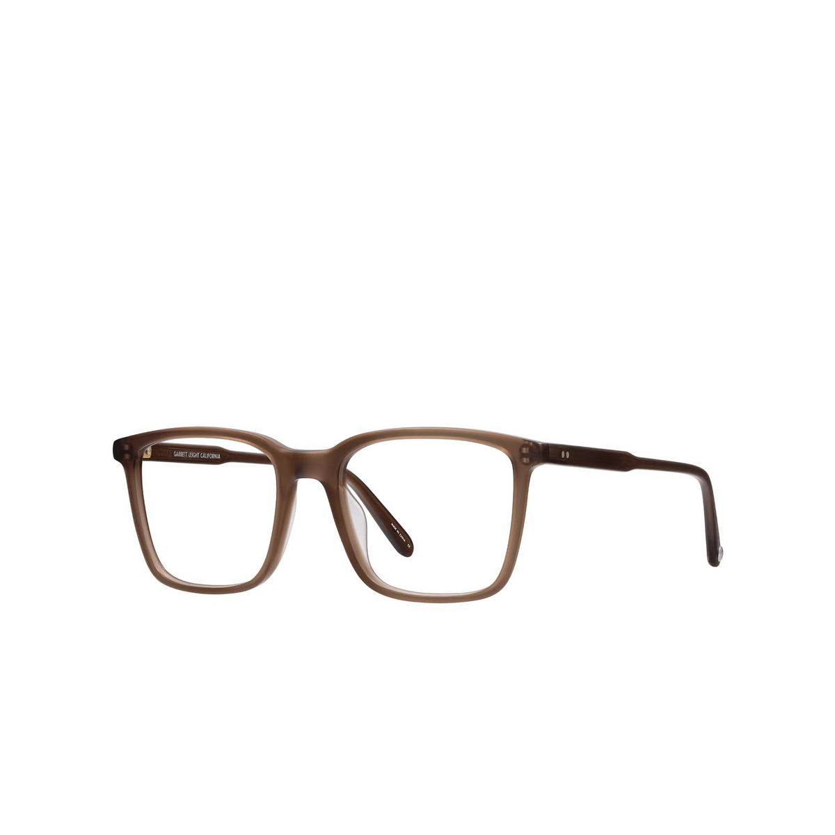Occhiali da vista Garrett Leight MARCO MESP Matte Espresso - tre quarti
