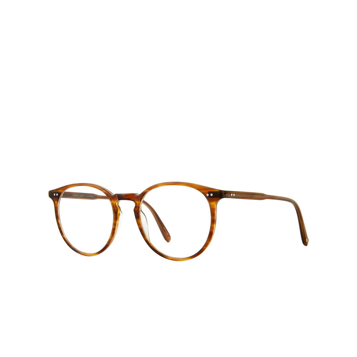Garrett Leight MORNINGSIDE Eyeglasses DB Demi Blonde - three-quarters view