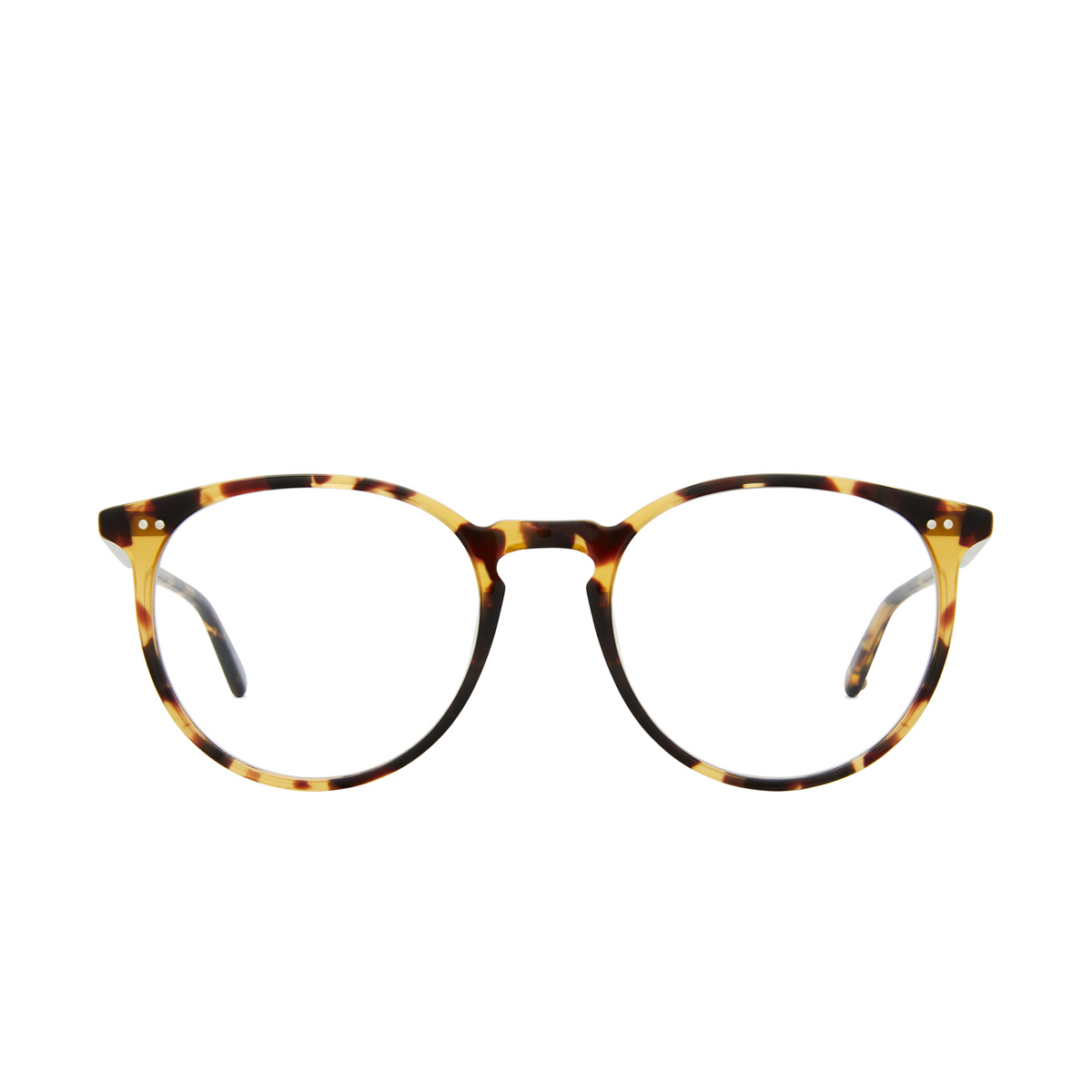 Garrett Leight® Round Eyeglasses: Morningside color Dark Tortoise Dkt - product thumbnail 1/2.