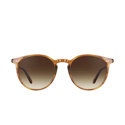 Garrett Leight® Round Sunglasses: Morningside Sun color True Demi Td/sfseg.
