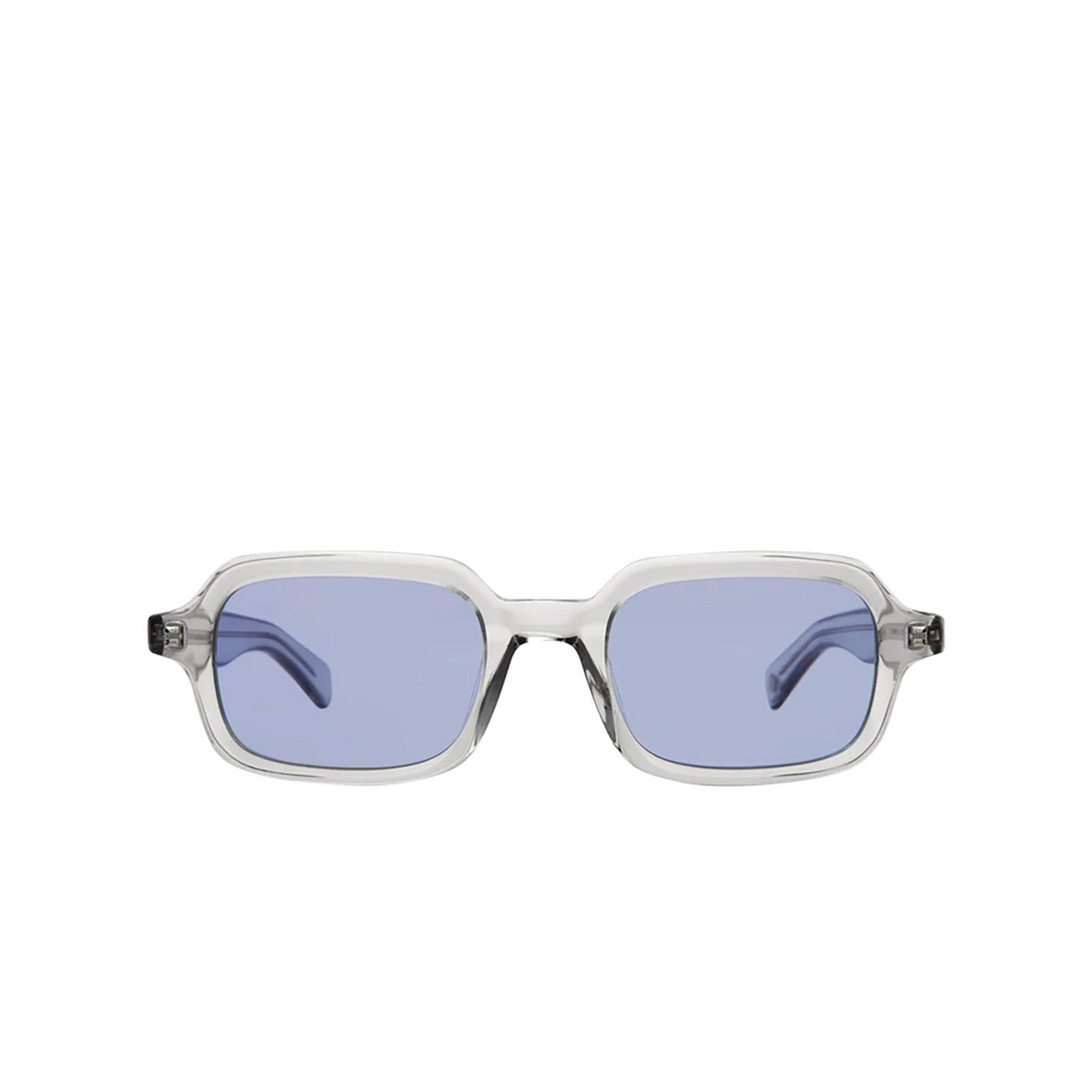 Garrett Leight® Rectangle Sunglasses: Navarre Sun color Llg Llg-dbbl - front view.