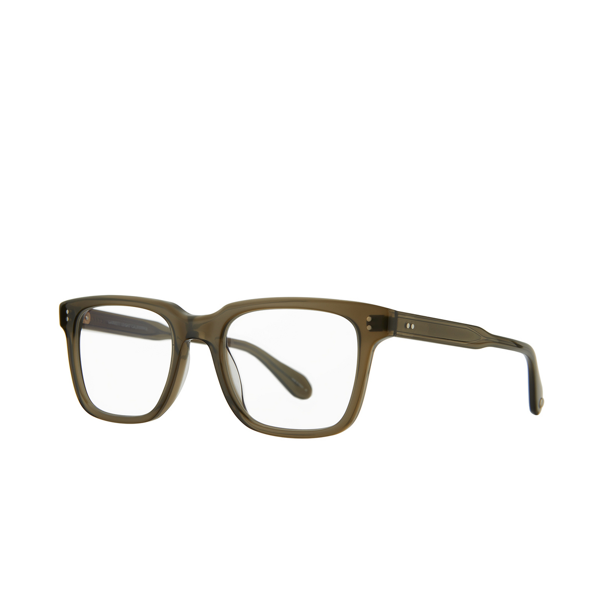 Garrett Leight PALLADIUM Eyeglasses Olio - three-quarters view