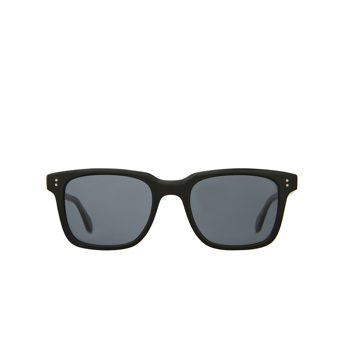 Garrett Leight PALLADIUM Sunglasses MBK/BS Matte Black - front view