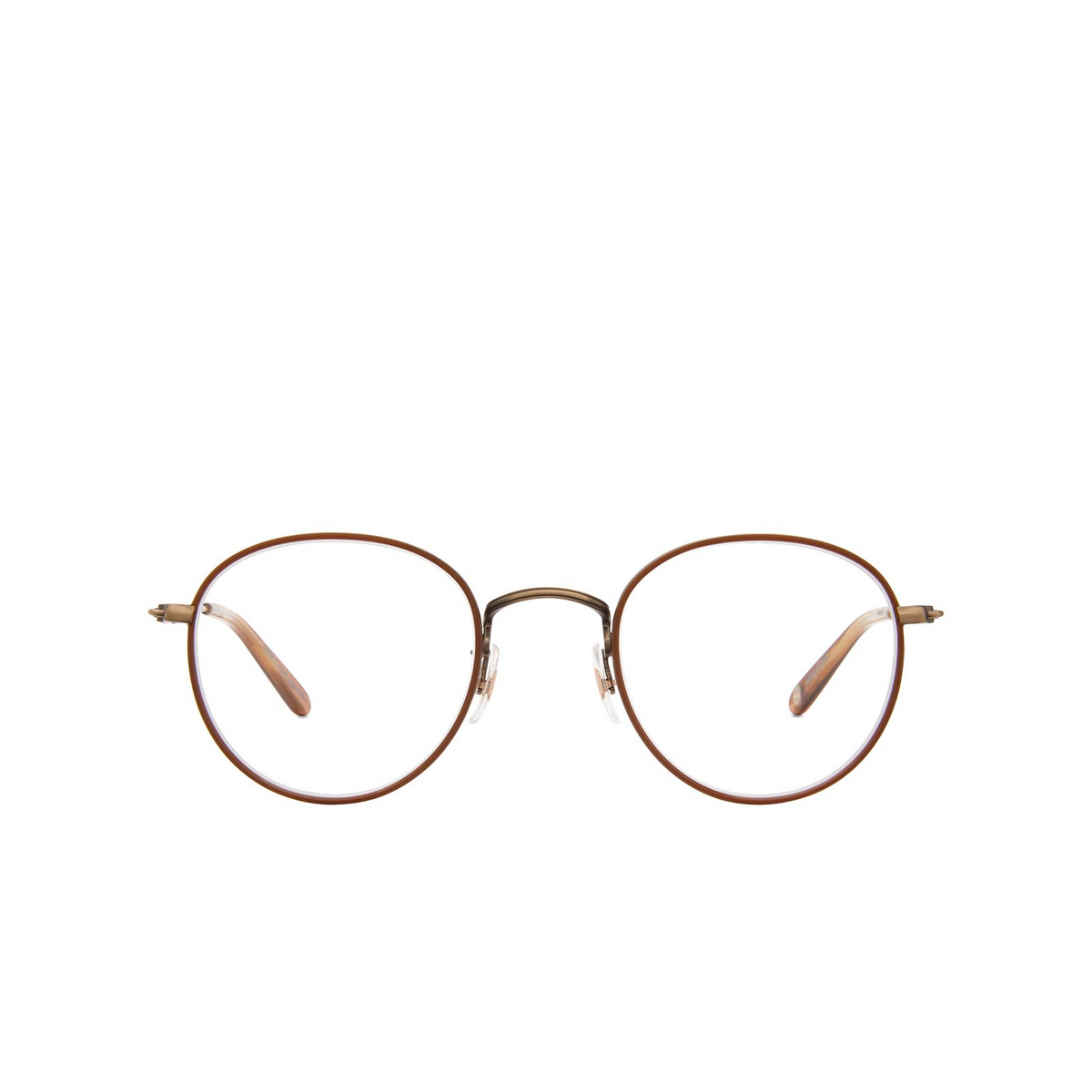 Garrett Leight PALOMA Eyeglasses H-AGII-DB Honey-Antique Gold - front view
