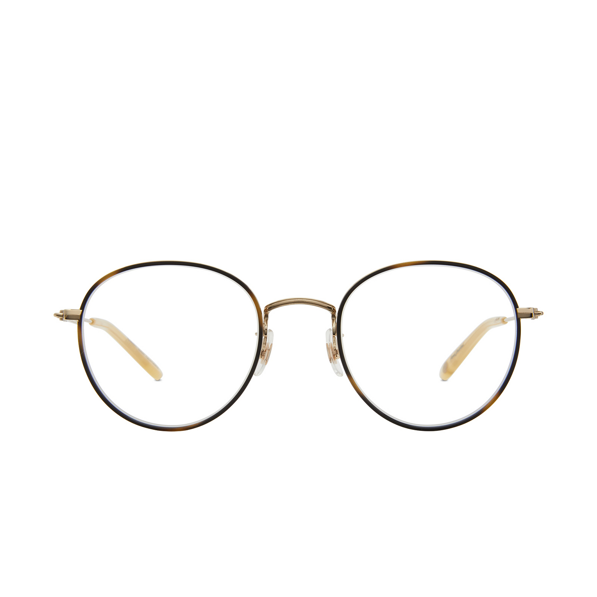 Garrett Leight PALOMA Eyeglasses TE-G-TOF Tiger Eye-Gold-Toffee - front view
