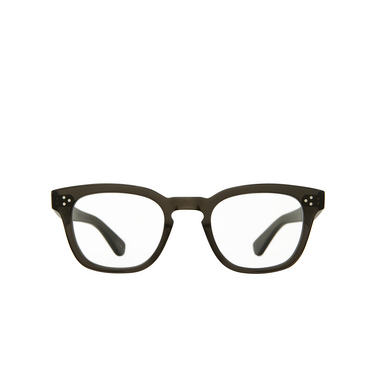 Garrett Leight REGENT Eyeglasses BLGL black glass - front view