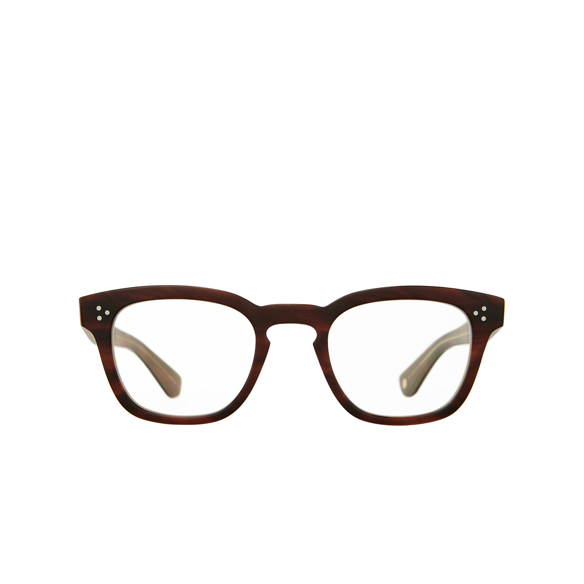 Garrett Leight REGENT Eyeglasses WHT Whiskey Tortoise - front view