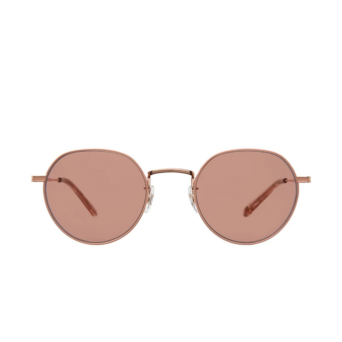 Garrett Leight ROBSON Sunglasses RG-NU/SFBOR Rose Gold-Nude - front view