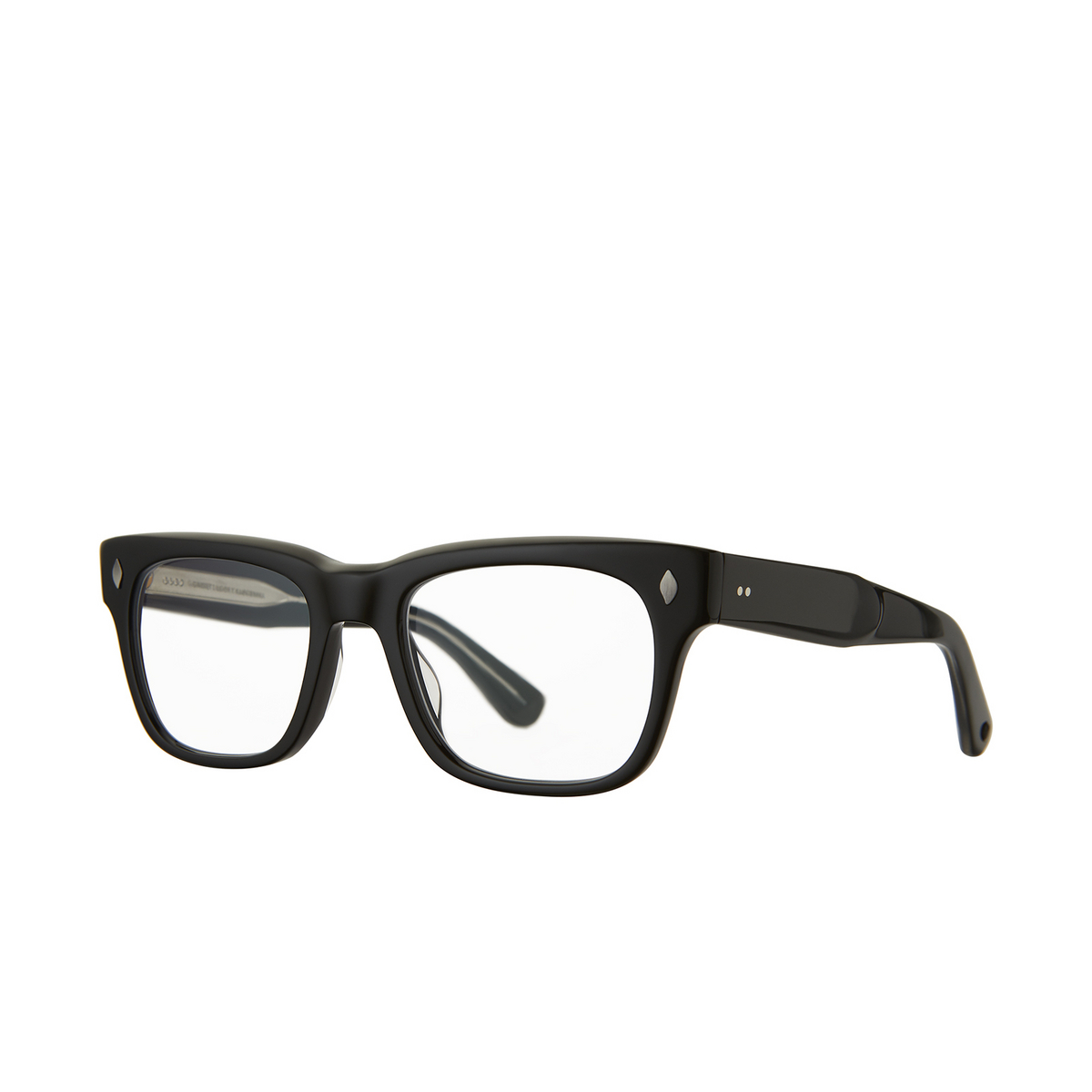 Garrett Leight TROUBADOUR Eyeglasses BK Black - three-quarters view