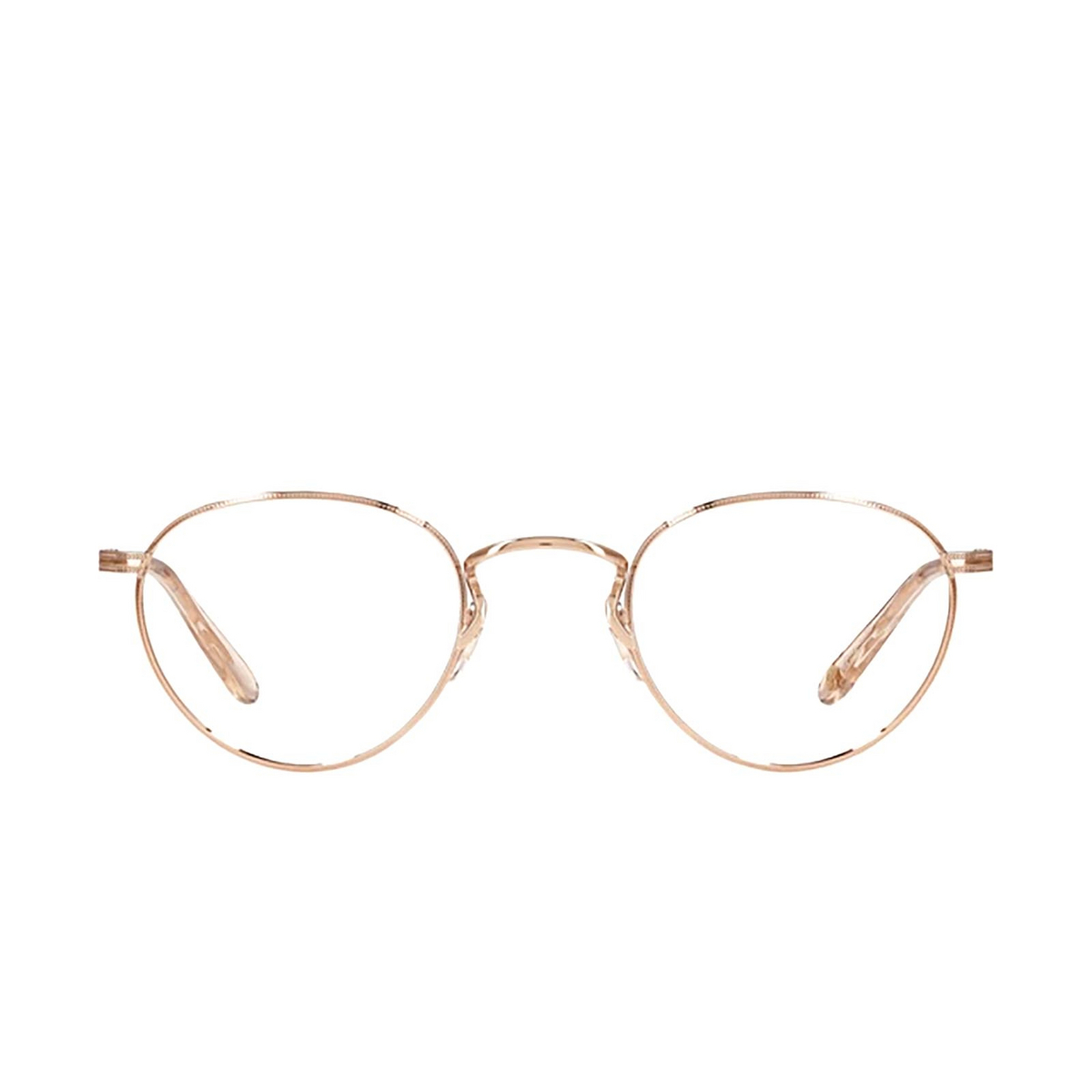 Garrett Leight WALGROVE M Eyeglasses RG-NU Rose Gold - 1/3