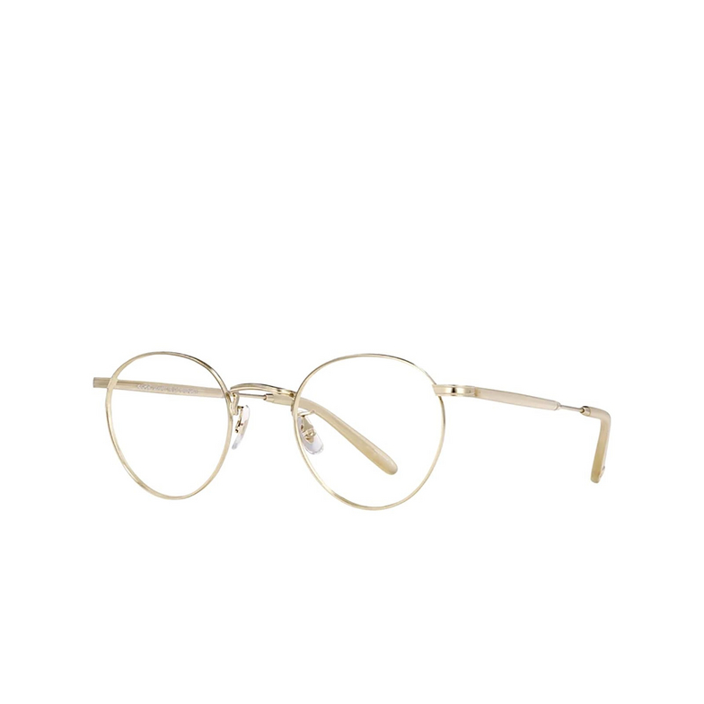 Garrett Leight WILSON M Eyeglasses G-MBG gold-beige - 2/3