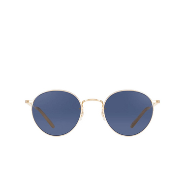 Garrett Leight WILSON M Sunglasses g-tof/sfnvy gold-toffee - front view