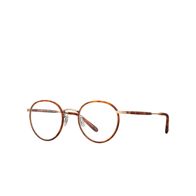 Garrett Leight WILSON Eyeglasses MBT-AG-MDHT butterscotch-tort - 2/3