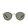 Garrett Leight WILSON Sunglasses MBK-MST/PGY matte black - tortoise - product thumbnail 1/3