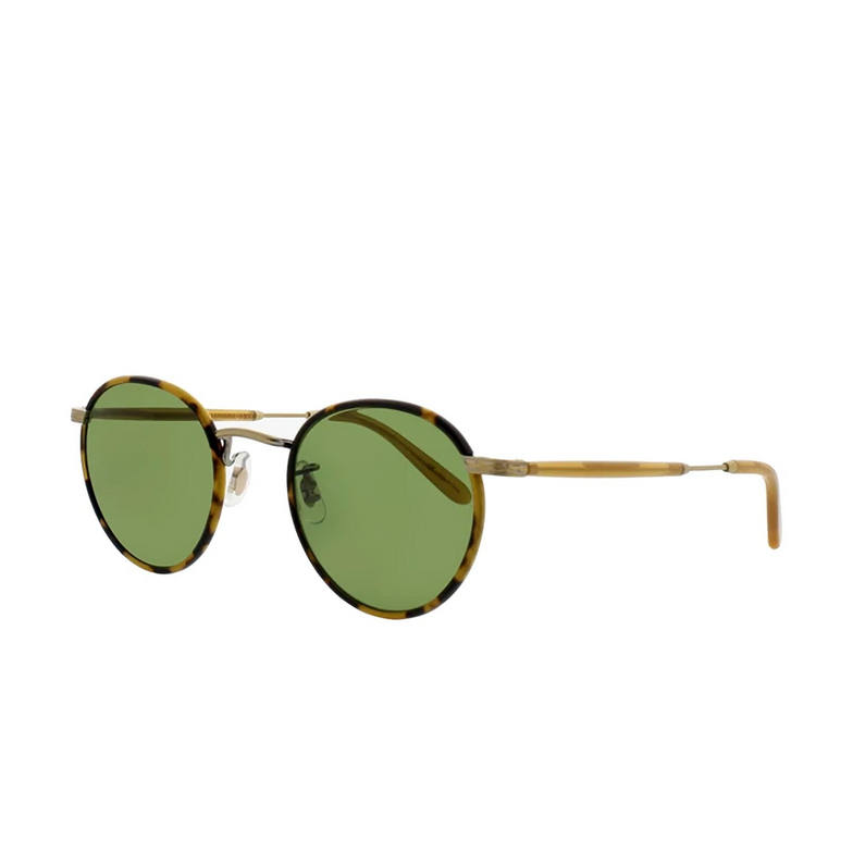 Garrett Leight WILSON Sunglasses TT-AH/PGN tokyo tortoise-amber - 2/3