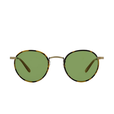 Garrett Leight WILSON Sunglasses TT-AH/PGN tokyo tortoise-amber - front view