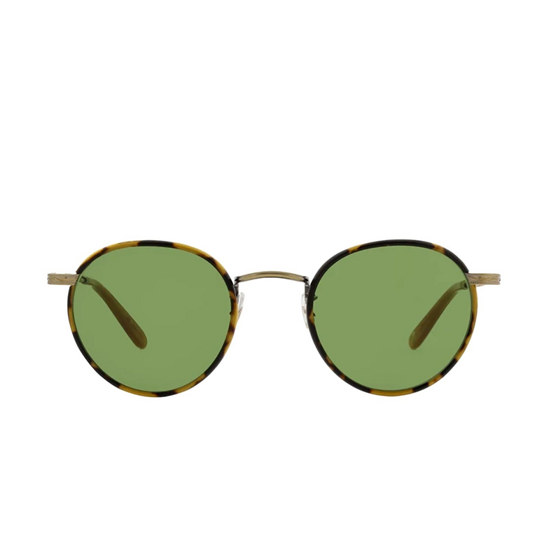 Garrett Leight WILSON Sunglasses TT-AH/PGN tokyo tortoise-amber - 1/3