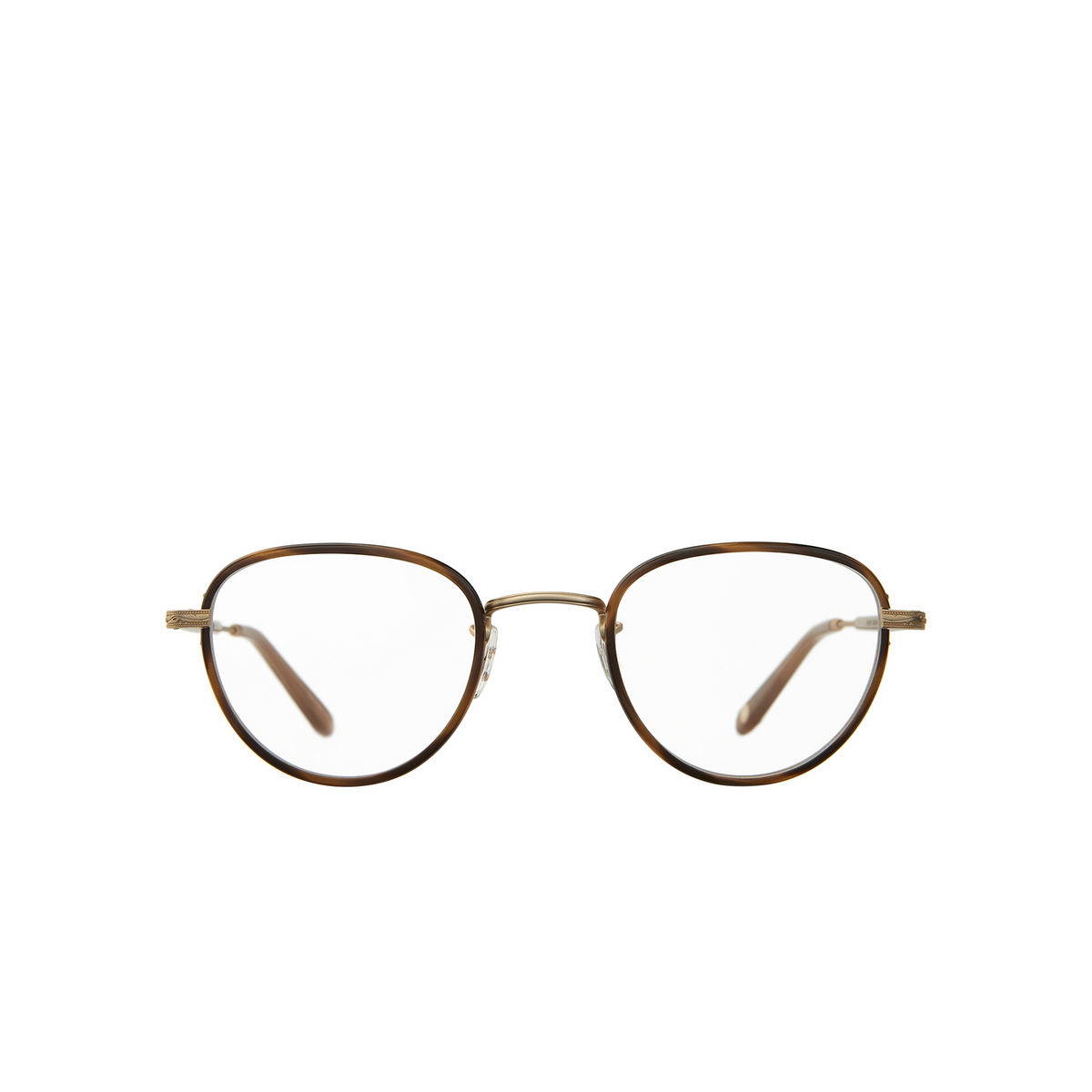 Garrett Leight WILTERN Eyeglasses DB-MG-AL Demi Blonde - Matte Gold - front view