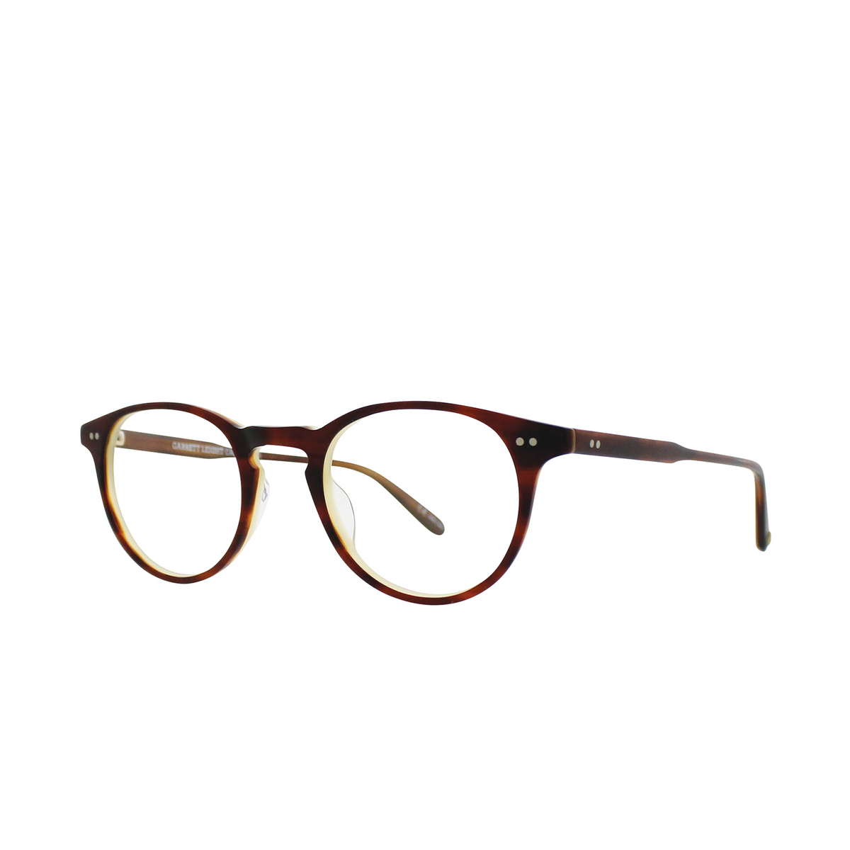 Garrett Leight WINWARD Eyeglasses MWHT Matte Whiskey Tortoi - product thumbnail 2/3