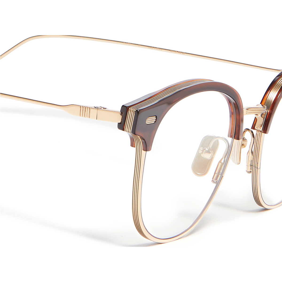 Gentle Monster ALIO X Eyeglasses B4 Brown Gold - product thumbnail 3/5