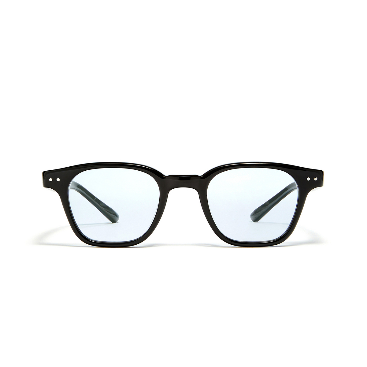 Gentle Monster® Square Eyeglasses: Cato color Black 01-B - front view.