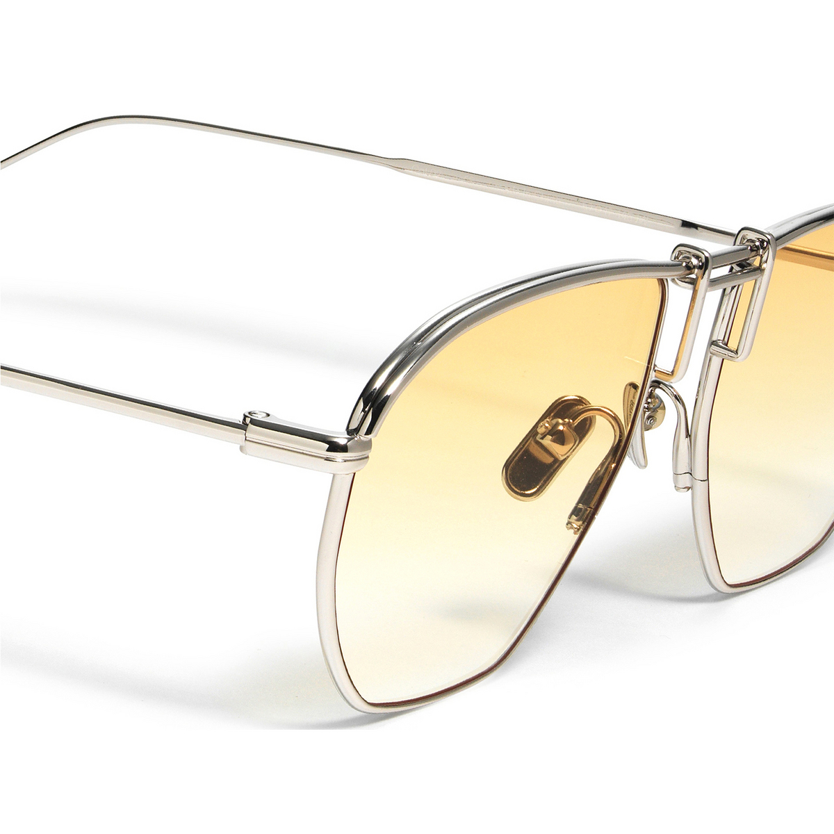 Gentle Monster® Aviator Eyeglasses: Elephant color Silver 02-Y - product thumbnail 3/5.
