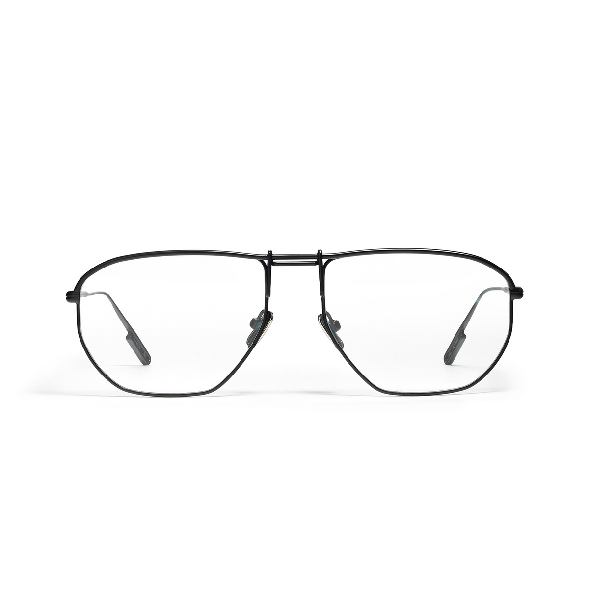 Gentle Monster® Aviator Eyeglasses: Elephant color M01 Black - front view