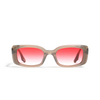 Gentle Monster LINDA Sunglasses GC3 clear grey - product thumbnail 1/6