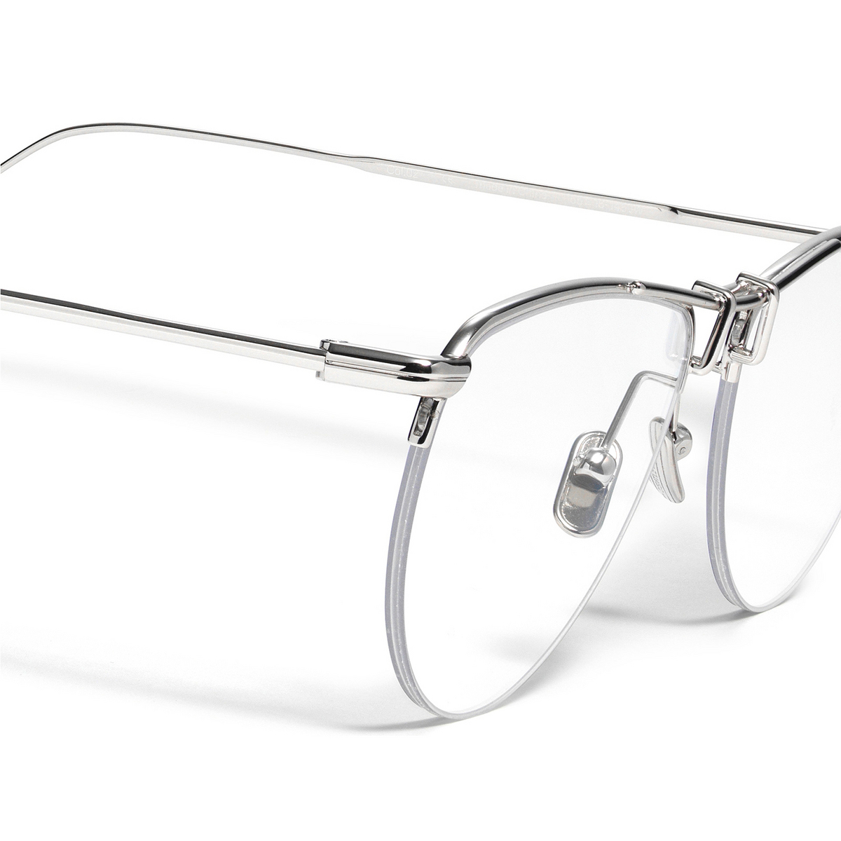 Gentle Monster® Aviator Eyeglasses: Swing color Silver 02 - product thumbnail 4/5.