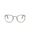 Giorgio Armani AR 112MJ Eyeglasses 3292 yellow havana / brushed gold - product thumbnail 1/4