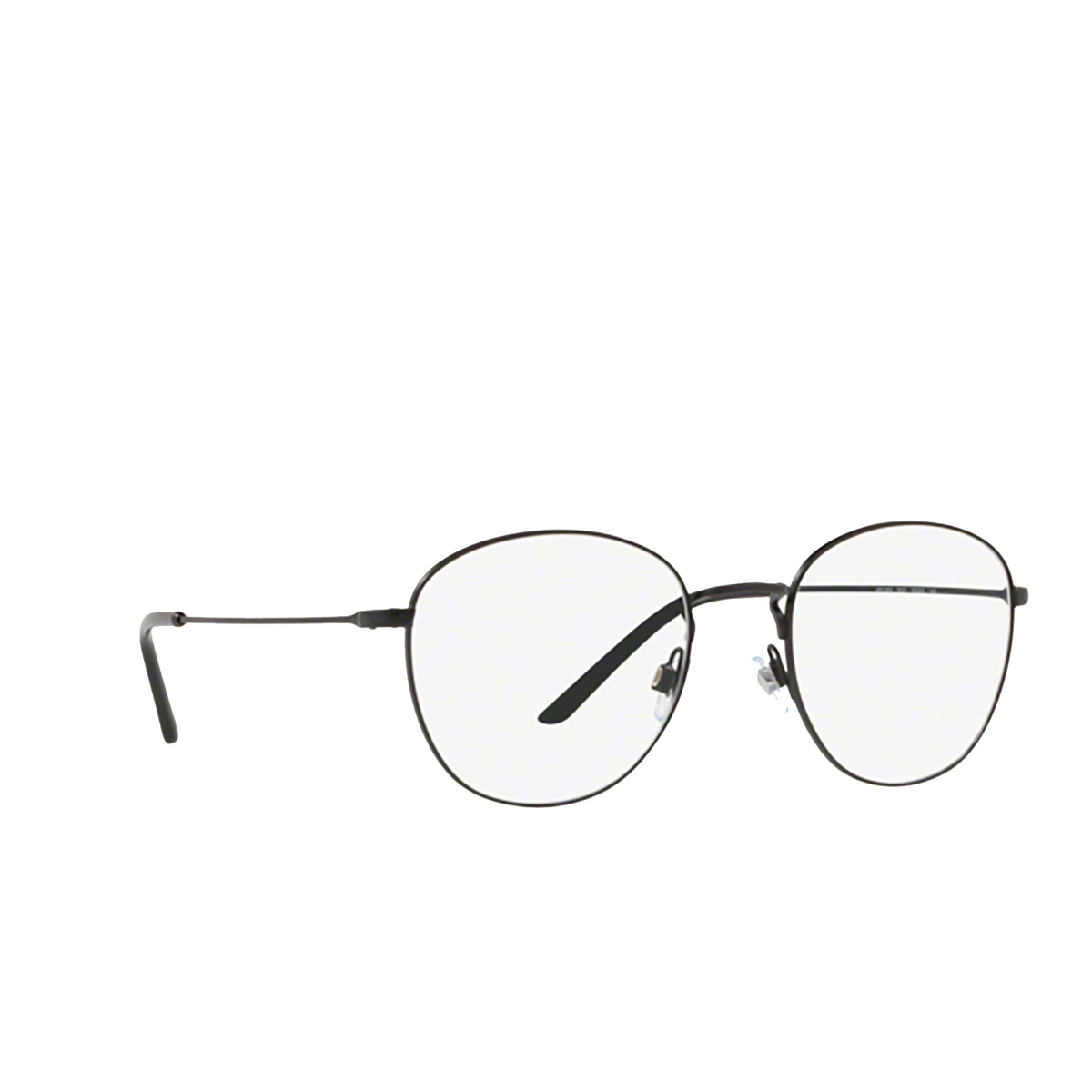 Giorgio Armani AR5082 Eyeglasses 3001 MATTE BLACK - three-quarters view