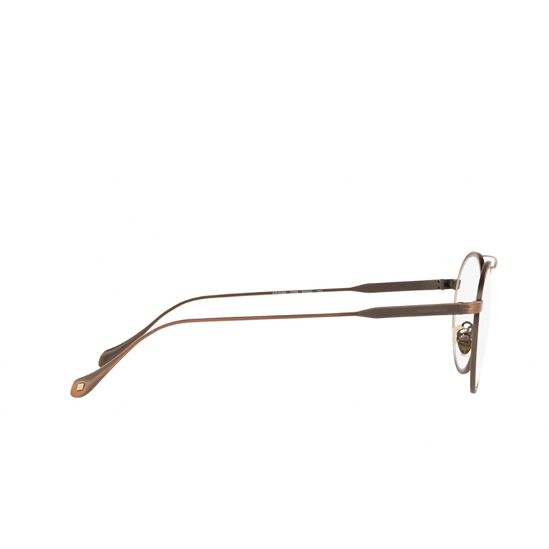 Giorgio Armani AR5089 Eyeglasses 3259 brushed bronze / matte pale gold - 3/4