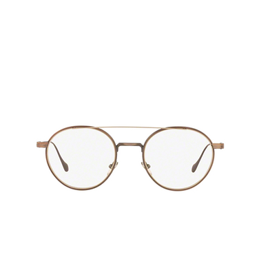 Giorgio Armani AR5089 Eyeglasses 3259 brushed bronze / matte pale gold - front view