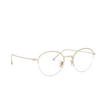 Giorgio Armani® Round Eyeglasses: AR5098T color Brushed Soft Gold 3281 - product thumbnail 2/3.