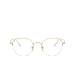 Giorgio Armani® Round Eyeglasses: AR5098T color Brushed Soft Gold 3281.