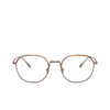 Giorgio Armani® Round Eyeglasses: AR5103J color Matte Honey Havana&bronze 3006 - product thumbnail 1/3.