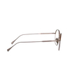 Giorgio Armani® Round Eyeglasses: AR5103J color Matte Honey Havana&bronze 3006 - product thumbnail 3/3.