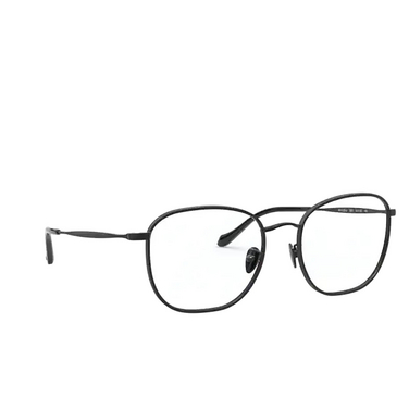 Giorgio Armani AR5105J Eyeglasses 3001 black&matte black - three-quarters view