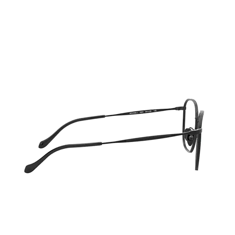 Giorgio Armani AR5105J Eyeglasses 3001 black&matte black - 3/4